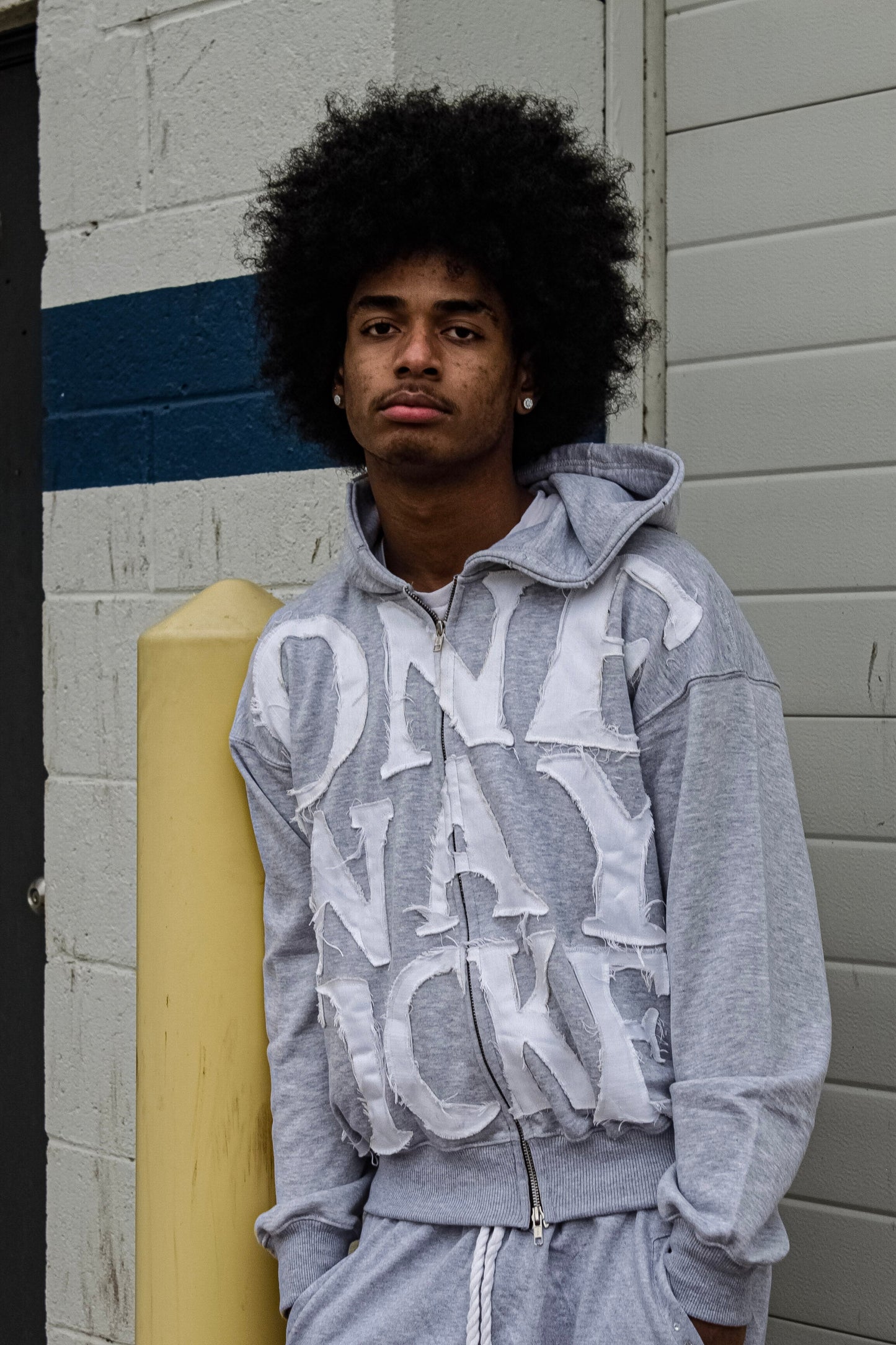 "One Way Ticket" SET (Oatmeal Grey) Trybe Essentials