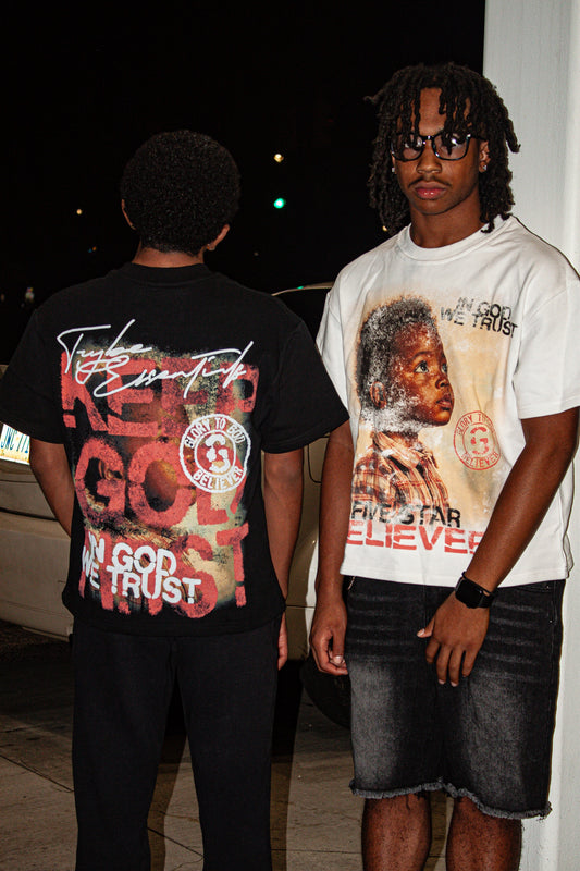 Bundle “Keep God First” Tee Shirts Trybe Essentials